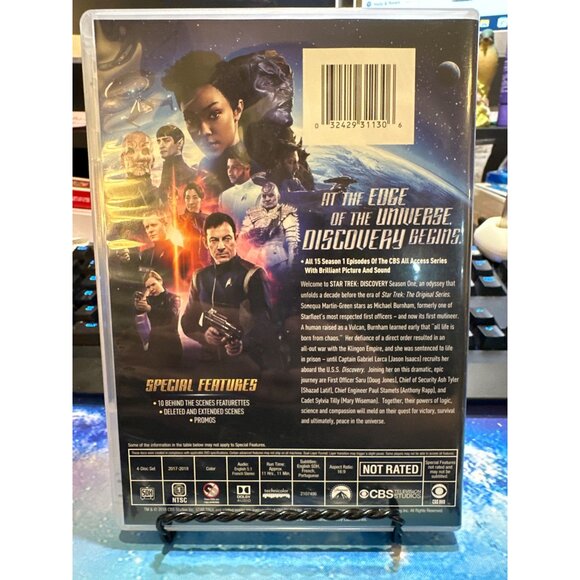 Star Trek Discovery Season One DVD Set Sci Fi TV Series Space - Picture 2 of 8
